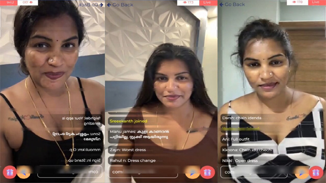 Viral Mallu Makeup Artist Reshma – Premium Live Showing Video