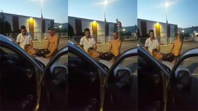 Two Friends Hardly Fucking A Street Prostitute Video Watch