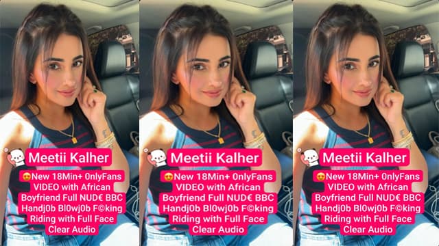 Meetii Kalher New Blowjob & Fucking With African Black Guy