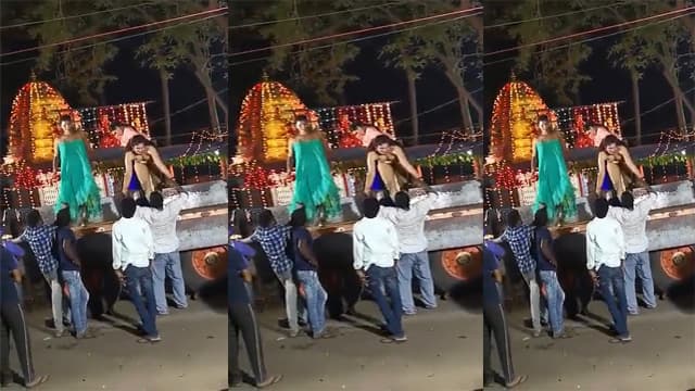 Fully Naked Girl Road Dance Viral MMS
