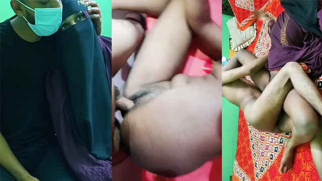 Horny Desi Boorkha Girl Lover Hard Riding Hotel